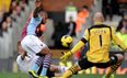 Video: Steve Sidwell scores with a determined dink against Aston Villa