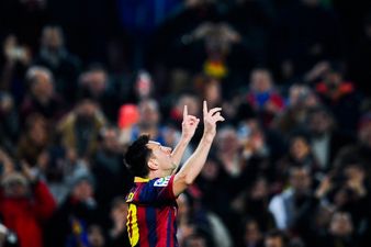 Pics: Messi is back, and the Spanish-speaking press are very f**king happy