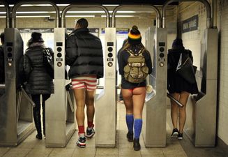 Gallery: ‘No Pants Subway Ride’ in pictures