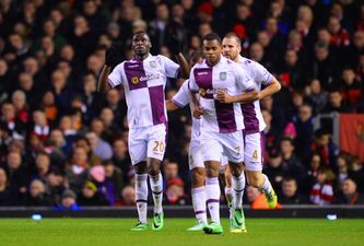 GIF: Liverpool defensive howler gifts Aston Villa the lead at the Anfield