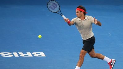 Pic: Roger Federer is having a much better day than all of us