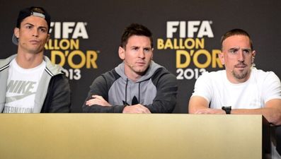 And the Ballon d’Or 2013 goes to…