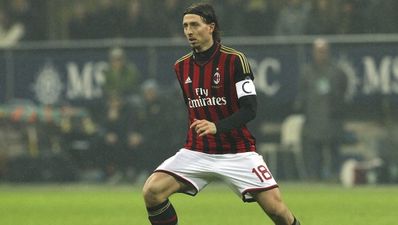 Pic: AC Milan player gets held up for training in a way that is more GAA than Serie A