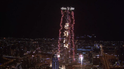 Video: Did you see Dubai’s record-breaking New Year’s firework display?
