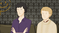 Video: Sherlock Holmes spoils everything good on TV in this brilliant fan-made cartoon