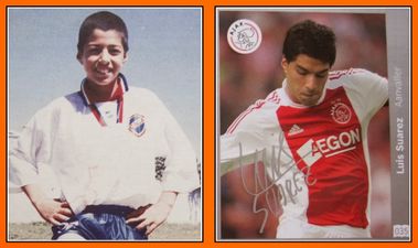 Check out Luis Suarez as a 14-year-old playing for Nacional in Uruguay
