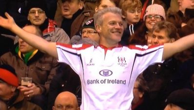 Ulster’s Paddy McAllister tracks down fan who celebrated on his own at Leicester
