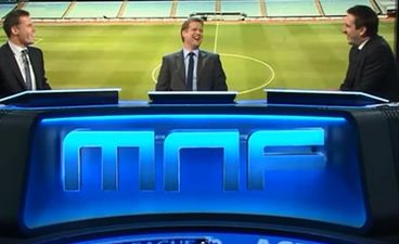 Video: Jamie Carragher couldn’t help mocking Gary Neville after Man United’s recent poor run on MNF