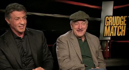 Grudge Match: JOE meets Hollywood heroes Robert De Niro and Sylvester Stallone