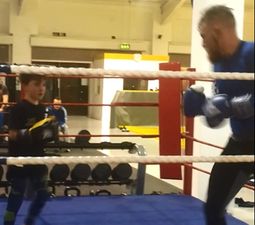 Video: Conor McGregor continues rehab by taking on a young pretender in the new SBG gym