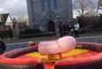 Pic: There’s a massive mechanical penis outside Honan Chapel in UCC