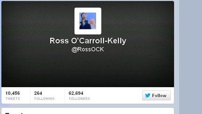 Pic: The great Ross O’Carroll Kelly honoured by a lovely plaque in Kiely’s… above the urinals in the jacks