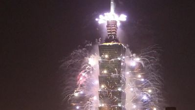Video: The fireworks in Taipei were pretty spectacular last night