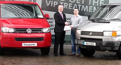 Cork VW Transporter owner behind brilliant DoneDeal ad gets the iPad he always wanted