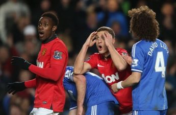 GIFs: Two bad tackles by Nemanja Vidic and Rafael but did the wrong player see red?