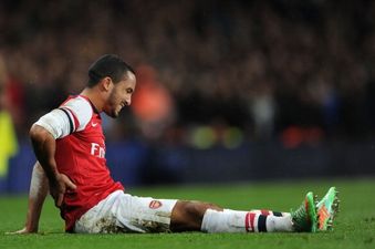 Tough on Theo as Walcott ruled out for six months with cruciate ligament injury