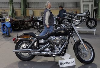 The Pope’s Harley Davidson is up for auction