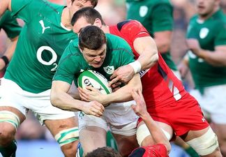 Video: Brian O’Driscoll injures Scott Williams’ shoulder with his stomach