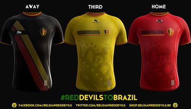 Pic: This is how you do it Scotland; Belgium release very classy World Cup kits