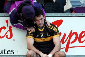 Pic of the day: Dr Crokes’ Ambrose O’Donovan comforted by fan after defeat to Castlebar Mitchels