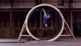Video: Watch a man make like Sonic the Hedgehog and run a loop the loop on a track