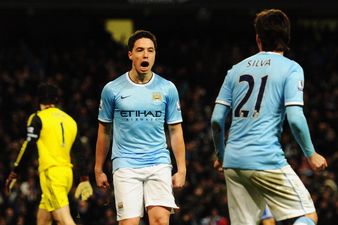 Video: Jovetic and Nasri both score to dump Chelsea out of the FA Cup…