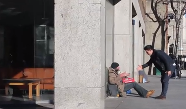 Video: The Student Network put up their random acts of kindness…