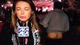 Vine: Reporter gets bare arse-bombed during live broadcast at Mardi Gras