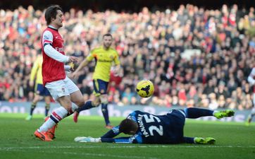 Vine: Tomas Rosicky scores the most ‘Arsenal’ of Arsenal goals against Sunderland