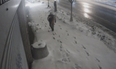 Video: Extremely unlucky pedestrian feels the full force of a snowplough