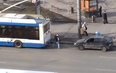 Video: Watch as two Russian guys attempt to hitch a broken down car to a public bus