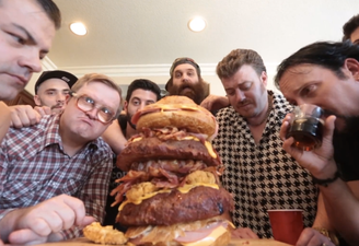 Video: Trailer Park Boys & Epic Meal Time cook up the ultimate trailer park sandwich