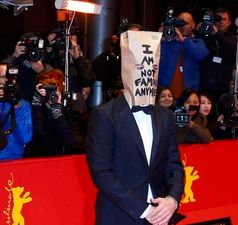 Shia LaBeouf goes to film premiere with a paper bag over his head