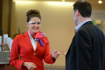 Airline staff will be given wearable technology to make your journey more enjoyable