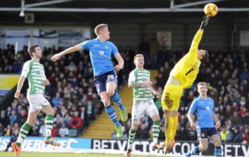 Video: Check out this absolutely crazy free-kick from Leeds’ Stephen Warnock