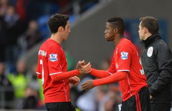 Pic: Did you know that Wilfried Zaha aged 10 years on the Man United bench?