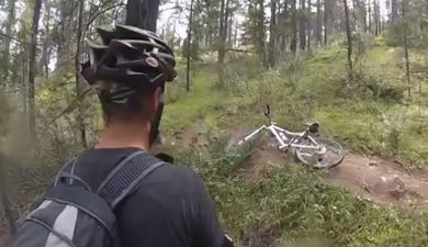 Video: The full story of the two cyclists who encountered a bear in the Canadian woods