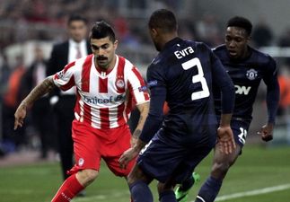 Pic: In case you didn’t see the Olympiacos player with one of the best ever sporting moustaches last night
