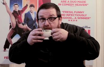 JOE meets Nick Frost – the super salsa star of Cuban Fury