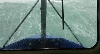 Motion of the Ocean: Terrifying on-board footage of Irish ship being battered by stormy seas