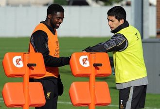 Vine: In case you missed Luis Suarez’s delightful turn and Kolo Toure demolishing Phil Dowd last night