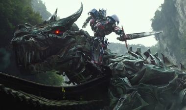 DINOBOTS! Get a look at the first footage from the explosive Transformers: Age Of Extinction