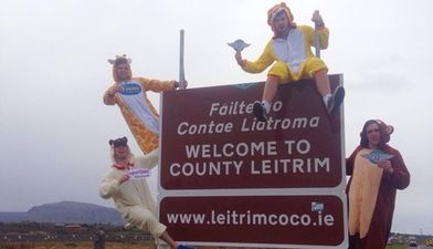 Those four lads completed their 32-county charity trek with loads of time to spare