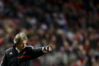Vine: Benfica manager Jorge Jesus did a bizarre dance after his side scored against Tottenham