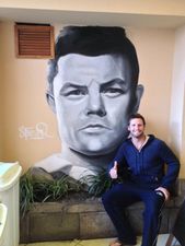 Pic: Check out this deadly Brian O’Driscoll mural in a hostel in Cuzco, Peru