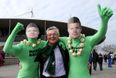 Pic: Brian O’Driscoll’s dad Frank arrives at the Stade de France for his son’s last Irish game