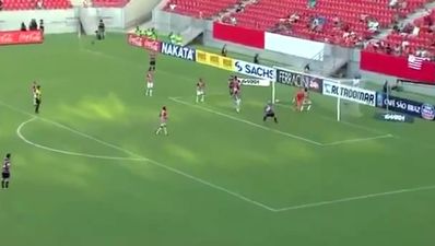 Video: You will not see a funnier own goal than this one from Brazil