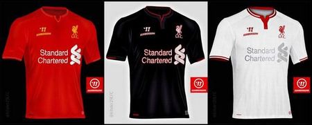 Pic: Will Liverpool be wearing these new kits next season?