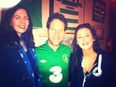 Pic: Paul Rudd wearing an Ireland jersey in Killybegs during celeb-filled stag party