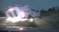 Video: US State Trooper nearly killed by flying pick-up truck
